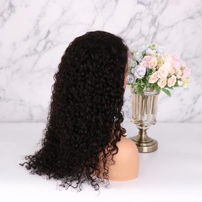 China 100% Wholesale Lace Front Wig Hair Wholesale Curly Wig Cheap Wigs 20 Inches For Black Women for sale