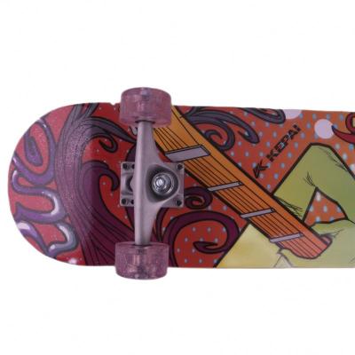 China 2021 Professional Outdoor Skateboard OEM Customize Plastic 22 Inch Skatebord With High Click for sale