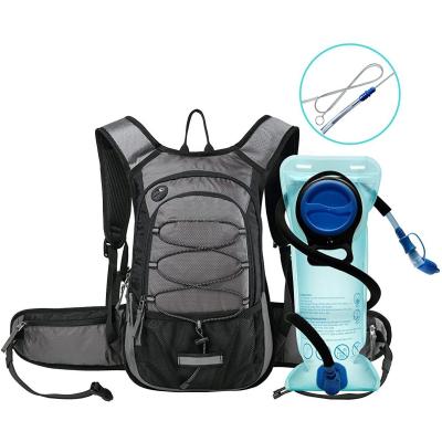 China Custom Hydration Pack Running Hydration Storage Backpack With Water Bladder for sale