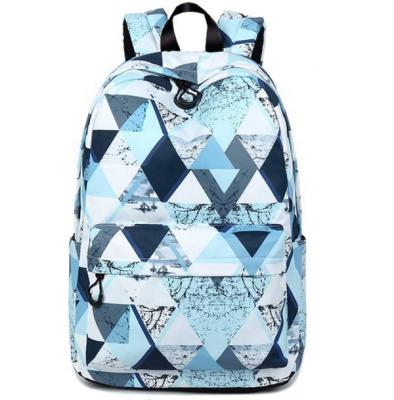 China Waterproof 2020 Customs Fashion Backpack for Teenage Girls School Backpack Purse (Magic Blue) for sale