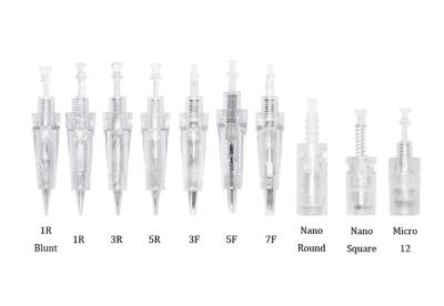 China Disposable permanent makeup Cartridge needles for Tattoo 1RL/3RL/5RL/7RL/5F/7F for sale