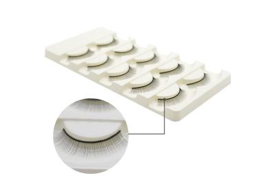 China Handmade Training 8cm Natural Fake Eyelashes For Beauty Salon for sale