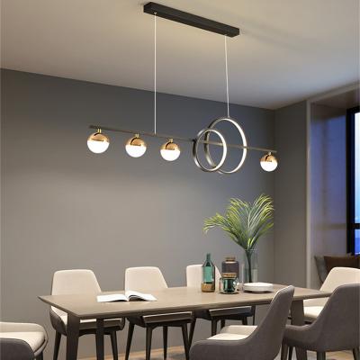 China Nordic Contemporary Simple Design Ceiling Chandelier Light Contemporary Home Decorative Pendant Lights Living Room for sale