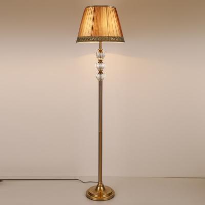 China Modern Luxury Living Room Sofa Floor Lamp Reading Light Crystal Table Lamp Fashion Bedside for sale