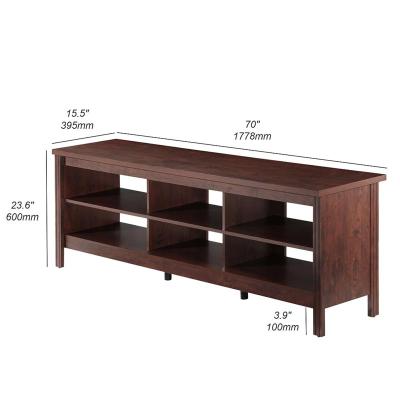 China Customized 2023 New Design Modern Home Entertainment Wood Tv Stand Tv Cabinet For Living Room for sale