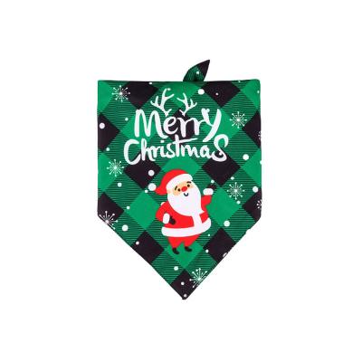 China Fashion Christmas Dog Bandana Triangle Bibs Neck Scarf Dog Bandana for sale