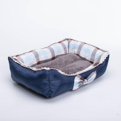 China Sustainable Washable Cushion Soft Dogs Bed Sofa Cat Pet Bed High Quality for sale