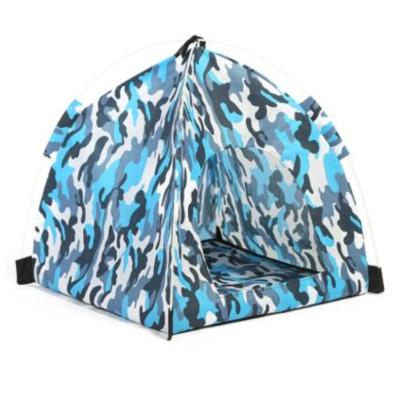 China Portable Waterproof Fashion Pet Tent House Beach Tent For Dog Cat for sale