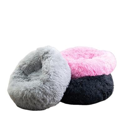 China Soft Comfortable Pet Sleep Cheap Pet Beds Fluffy for sale