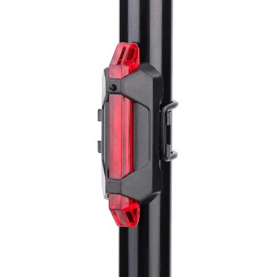 China Wholesale Universal Mountain Bike Usb Charging Warning Light Rear Bicycle Tail Light for sale