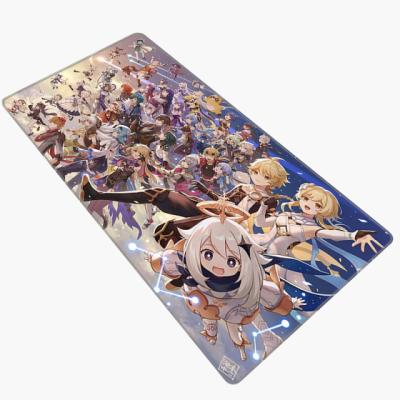 China Custom Size Anime Keyboard Gaming Pad Accessories Gamer Laptop Multiple Mouse Pad Washable for sale