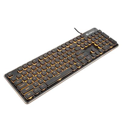 China 104 Key Anti-ghosting Best-Selling Universal Wired Waterproof Membrane Gaming Mechanical Keyboard for sale