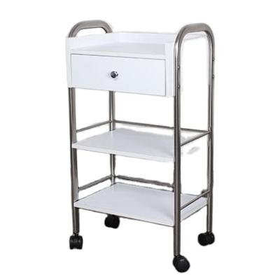 China Simple Modern Style Beauty Salon Hairdressing Furniture Styling Hair Salon Barber Style Packing Trolley Cart for Salon Club for sale