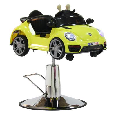 China Cute Modern Hot Selling Toy Car Style Hydraulic Pump Children's Barber Salon Chair Hair Salon Furniture For Kids for sale