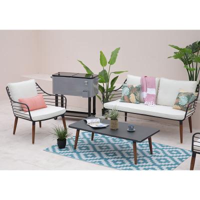 China New Fashion Modern Simple Scenery Outdoor Sofa And Table Sofa Set Executive Sofa Set for sale