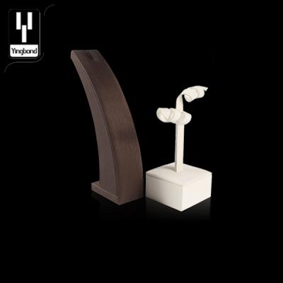 China Yingbond China Factory Handmade Black Color T Bar Jewelry Display Stand For Boutique Exhibitor Velvet Hairpin Display for sale