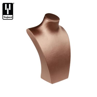 China Wholesale Resin Mannequin Half Bust Display Jewelry Store Necklace Body Jewelry Stands for sale