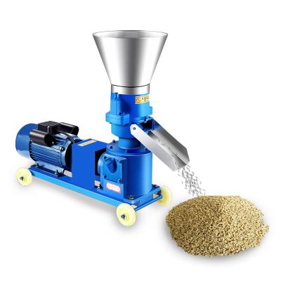 China Small Animal Chicken Feed Pellet Machine Price 100-1000kg/h Pellet Processing Machinery Pellet Mill For Livestock Poultry Animal for sale