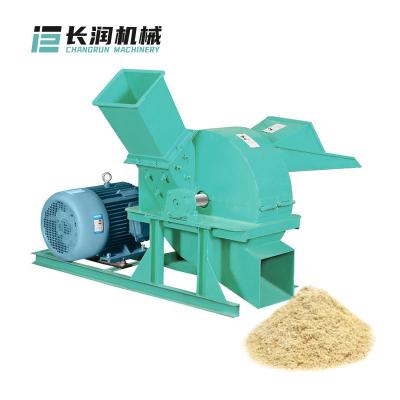 China Small Workshop Industrial Mobile Chipper Shredder Diesel Wood Machine Waste Wood Crusher Machine for sale