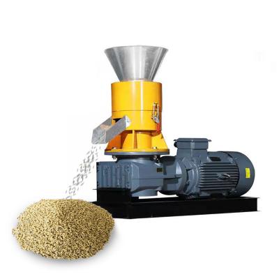 China Make Biomass Pellets Biomass Pellet Mill Machine Wood Pellet Making Machine For Sawdust Fuel Flat Die Type Wood Pellet Machine for sale