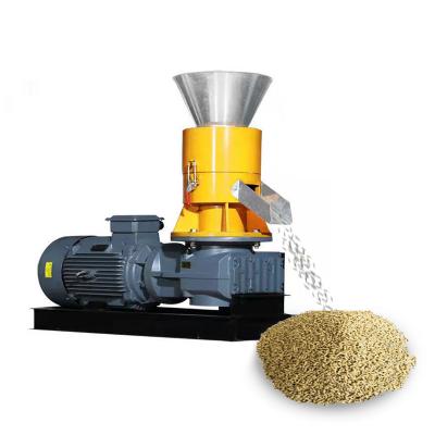 China Home Use Small Flat Die Wood Pellets Making Machine Price Sawdust Biomass Wood Making Line Chips Grass Biomass Pellet Machine Machine for sale