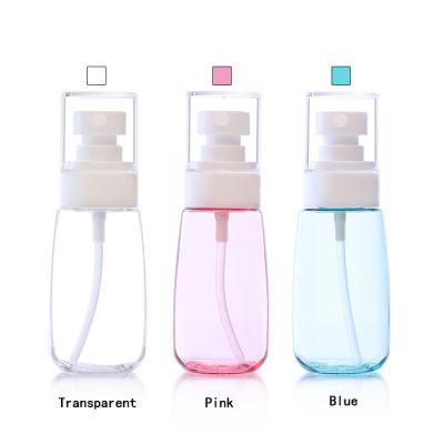 China 2019 Hot Sale Personal Care Medicine 80ml Cosmetic Plastic Liquid Perfume Bottles Refillable Perfume Spray Bottle for sale