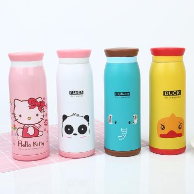 China Sustainable Cartoon Thermos Stainless Steel Drink Water Bottle For Kids for sale