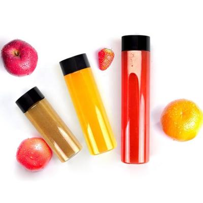 China Sustainable Juice PET Plastic Water Bottles With Wide Mouth for sale