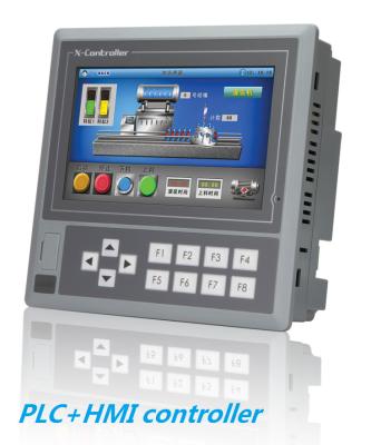 China 18 I/O Geïntegreerde HMI-PLC Software met Allen-Bradley Programmeerbaar Logicacontrolemechanisme Te koop