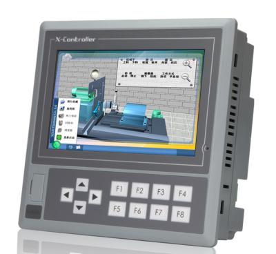 China Mitsubishi Integrated PLC And HMI Touch Screen Panels With RS232 Port IP20 for sale