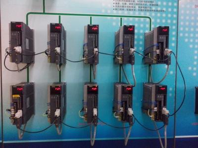 China 5V OC Input PLC Control AC Servo Drive , CNC Servo Motor Controller for sale