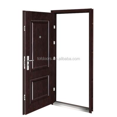 China Low Price Commercial Design Security Interior Metal Entry Door for sale