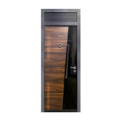 China Hot Sale Popular Turkey Style Steel MDF Armored Door for sale