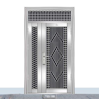 China SUS304 House Main Gate Designs Stainless Steel Home Door Design Interior Swing Room Door for sale