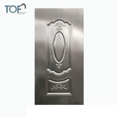 China Iron Sheet Board Design Embossed Stamped Steel Door Sheet skin For Steel Door for sale