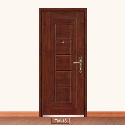 China TOF Steel Security Door Germany Steel Wood Door Main Gate Designs for sale