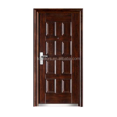 China TOF China Armoured Door Steel Luxury Door Modern Entry Door for sale