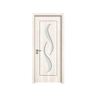 China Construction Project Interior Glass Interior Wood Door for sale