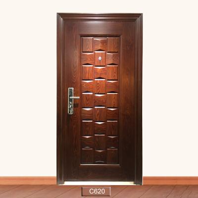 China Morden Apartment Wholesale Front Steel Entry Door for sale