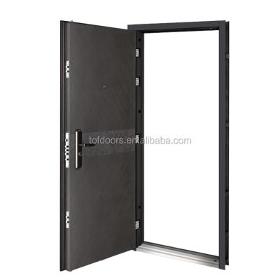 China Factory Directly Sale Novel Style Moistureproof Single Steel Doors Design Metal Entry Doors for sale