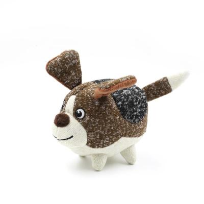 China Sustainable Pet Toy Factory High Quality Wholesale Knit Fabric Dog Chew Toy for sale