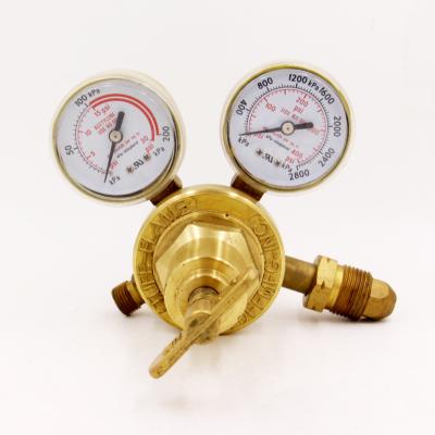 China China Factory Brass Industrial Pressure Regulator Oxygen Industrial Pressure Regulator for sale