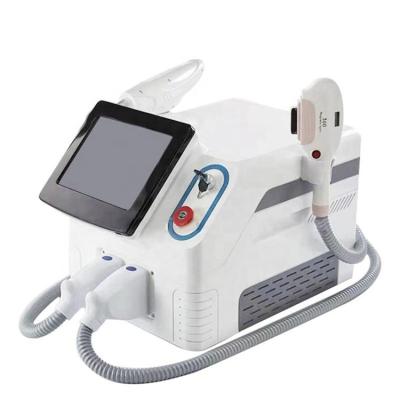 China Hottest Portable Elight Pigment Removal 2 in 1 IPL Single Shr ND Yag Laser Tattoo Removal IPL Hair Removal Machine RF Hair Removal Laser / IPL for sale