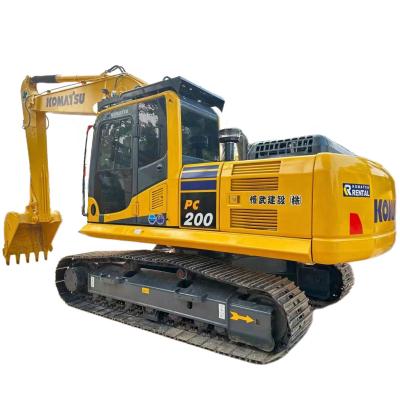 China Nice State Excavator Komatsu Used PC200 Used Excavator Free Add Hydraulic Line For Construction Works For Sale 0.5-1m² ³ for sale