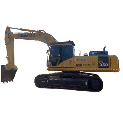 China Original KOMATSU Japan PC350-7 used crawler excavator in stock cheap sale second hand excavator 1-1.5mÂ ³ for sale