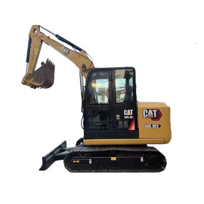 China Japan Made CAT 305.5E2 Small Crawler Excavator For Sale Used Cat305.5E2 Excavator 5 Ton Second Hand Mini Excavator 0.22m²; ³ for sale