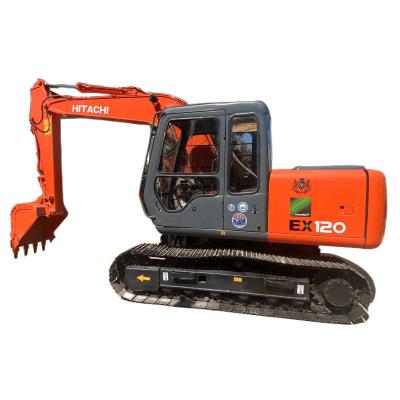 China Japan 90% excavator Hitachi EX120 used hitachi120 12 ton mini excavator 90% new excavator HITACHI120 0.24MÂ ³ for sale