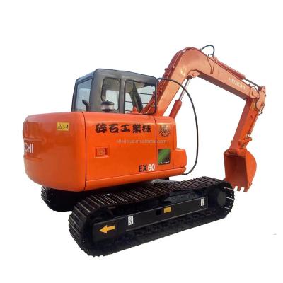 China Used Construction Equipment Hitachi ZX60 Crawler Excavator Machine Japanese Used Used Excavator For Sale 0.24MÂ ³ for sale