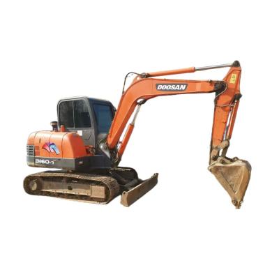 China 95% Brand New Korean Original Ton Used Mini Machinery Doosan DH60-7 Excavator In Stock Cheap Sale 0.1m; ³ for sale