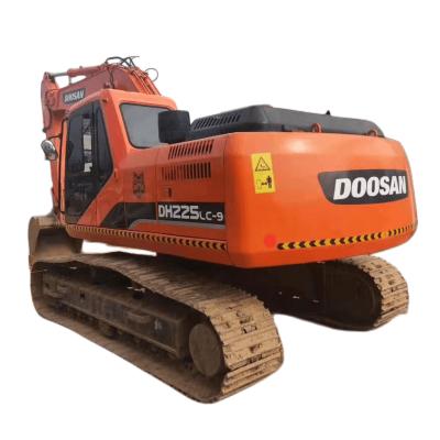 China 100% Brand 22 Ton Used Machinery Rubber Track Doosan DH225-9 Korean Original Excavator in Excellent Working Condition 0.86mÂ ³ for sale